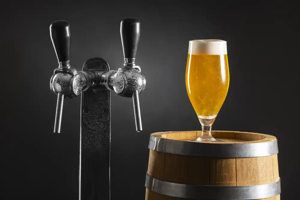Still life beer brewing elements